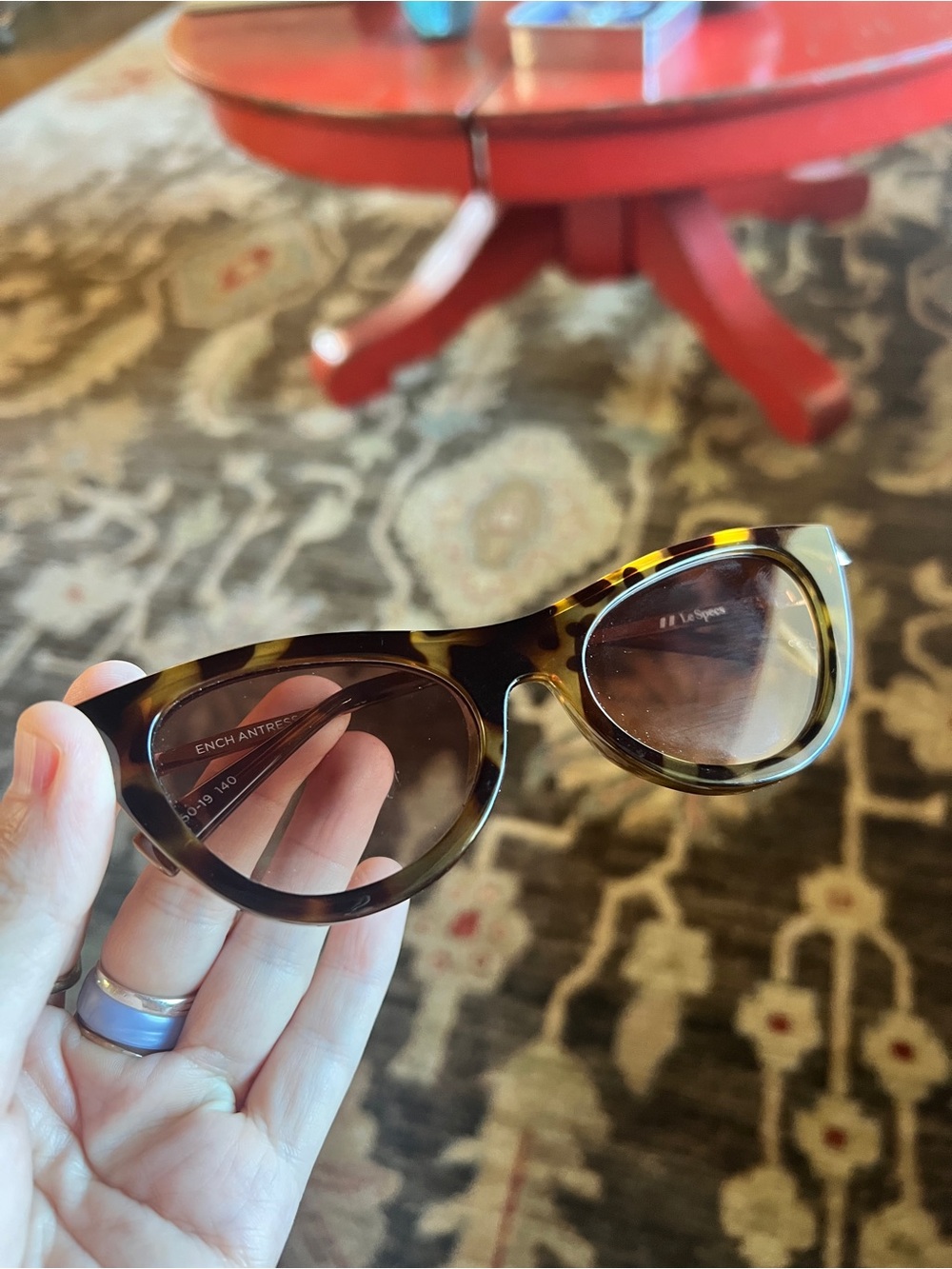 Le Specs Tortoiseshell Cat-Eye Sunglasses - Brown